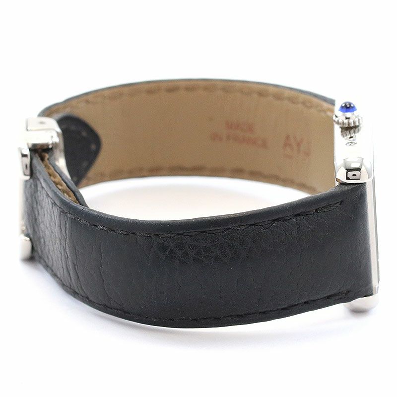 【中古】CARTIER TANK SOLO SMALL MODEL カルティエ タンク ソロSM ライトシルバー オパライン ダイアル WSTA0030