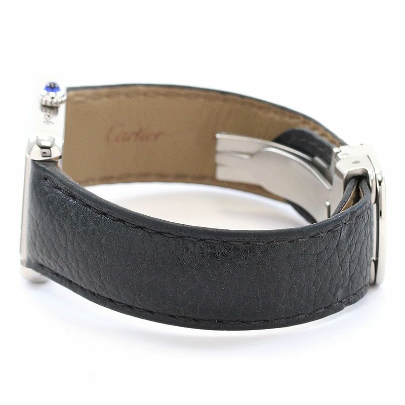 【中古】CARTIER TANK SOLO SMALL MODEL カルティエ タンク ソロSM ライトシルバー オパライン ダイアル WSTA0030