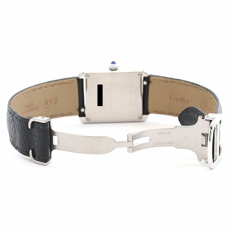 【中古】CARTIER TANK SOLO SMALL MODEL カルティエ タンク ソロSM ライトシルバー オパライン ダイアル WSTA0030