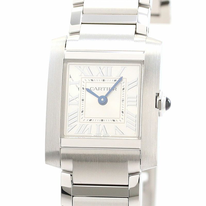 【中古】CARTIER TANK FRANCAISE SMALL MODEL カルティエ タンク フランセーズ SM WSTA0065