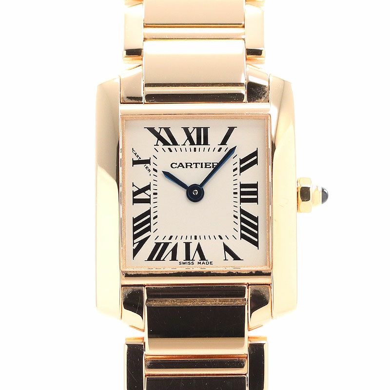 【中古】CARTIER TANK FRANCAISE SMALL MODEL カルティエ タンク フランセーズ SM W500264H