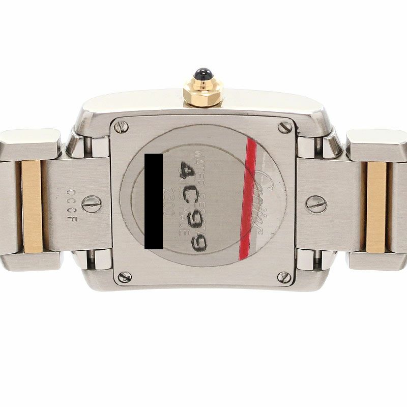 【中古】CARTIER TANK FRANCAISE SMALL MODEL カルティエ タンク フランセーズ SM W51007Q4