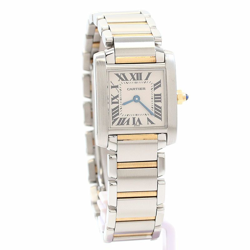 【中古】CARTIER TANK FRANCAISE SMALL MODEL カルティエ タンク フランセーズ SM W51007Q4