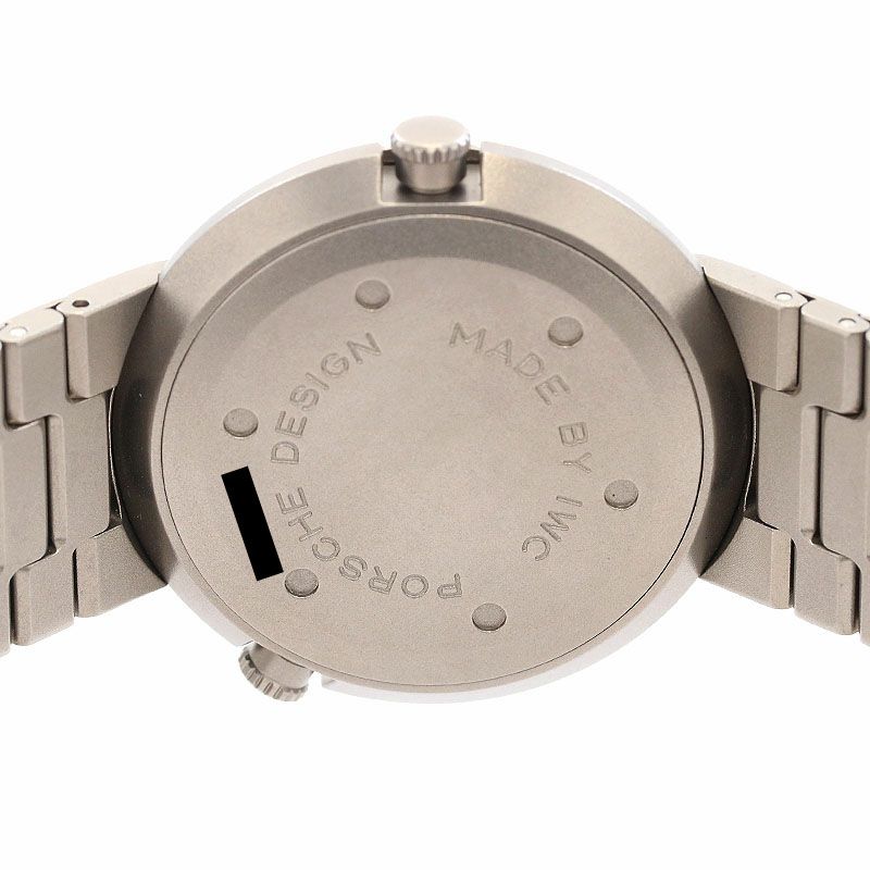 【中古】PORSCHE DESIGN BY IWC TRAVELERS WATCH WORLD TIME ポルシェ・デザイン by アイ・ダブリュー・シー トラベラーズ・ウォッチ・ワールドタイム IW382201 (3822-001)