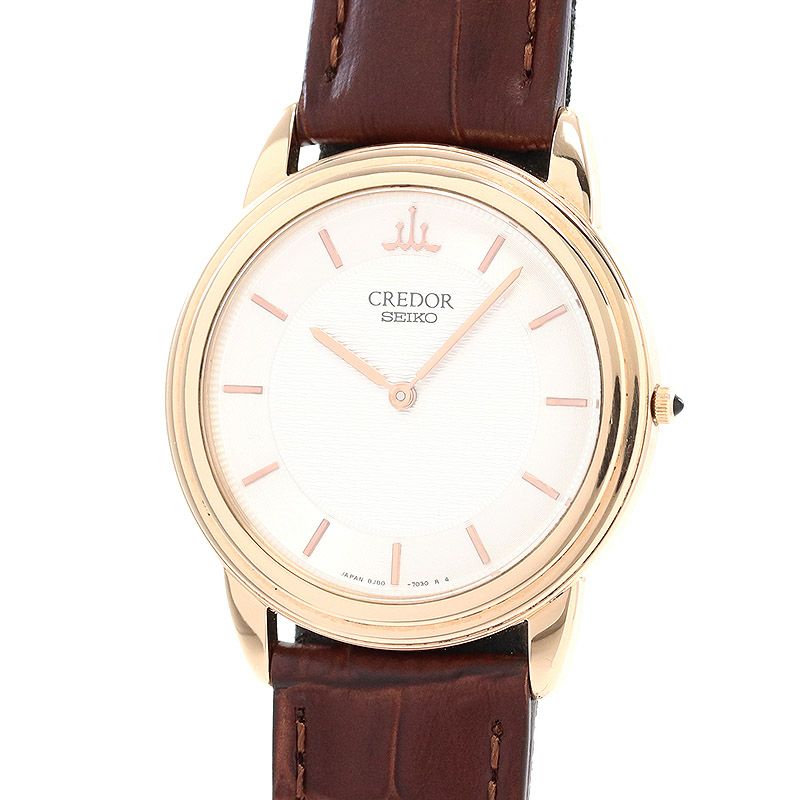 【中古】SEIKO CREDOR SIGNO QUARTZ セイコー クレドール シグノ クオーツ GBAT014 (8J80-7020)