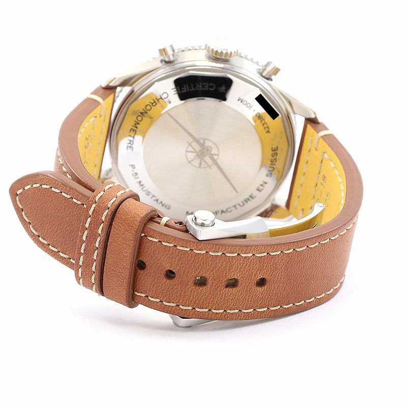 【中古】BREITLING CLASSIC AVI CHRONOGRAPH 42 P-51 MUSTANG ブライトリング クラシック アヴィ クロノグラフ 42 P-51 マスタング A233803A1B1X1