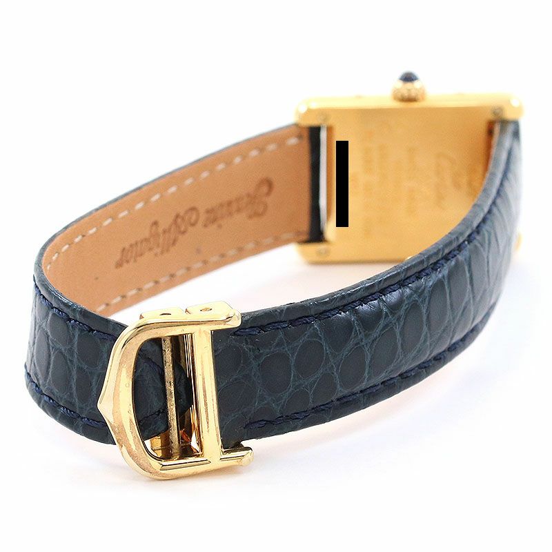 中古】CARTIER MUST TANK SMALL MODEL VERMEIL カルティエ マスト