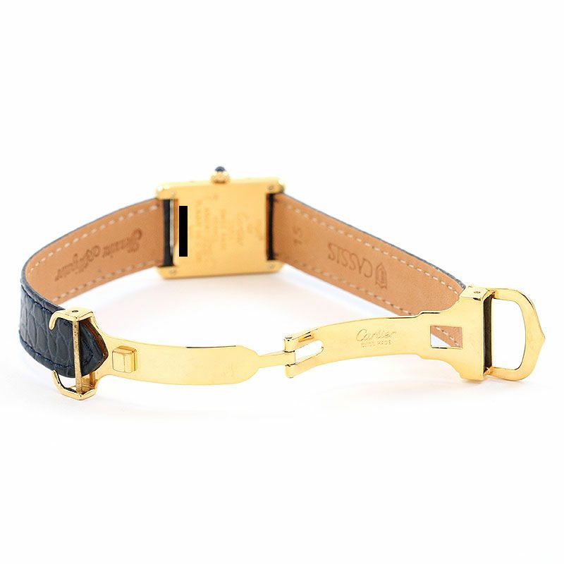 中古】CARTIER MUST TANK SMALL MODEL VERMEIL カルティエ マスト