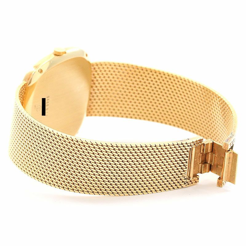 中古】PIAGET VINTAGE TRAPEZE SHAPE WATCH TIGER-EYE DIAL ピアジェ