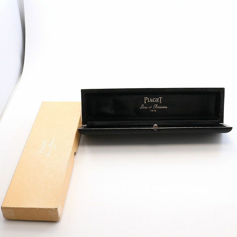 中古】PIAGET VINTAGE TRAPEZE SHAPE WATCH TIGER-EYE DIAL ピアジェ