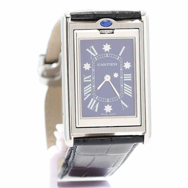 【中古】CARTIER TANK BASCULANTE LARGE MODEL AUSTRALIAN FEDERATION 100TH ANNIVERSARY EDITION カルティエ タンク バスキュラント LM オーストラリア連邦100周年記念限定 W1016955