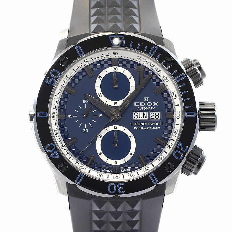 中古】EDOX CHRONOOFFSHORE-1 CHRONOGRAPH AUTOMATIC TOMIYA LIMITED