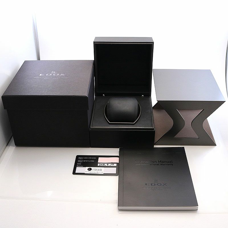 中古】EDOX CHRONOOFFSHORE-1 CHRONOGRAPH AUTOMATIC TOMIYA LIMITED