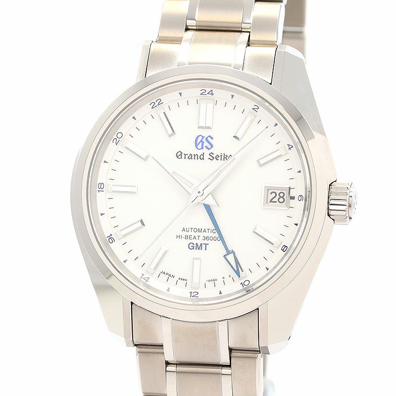 【中古】GRAND SEIKO HERITAGE COLLECTION HI-BEAT 36000 GMT 44GS 55TH ANNIVERSARY LIMITED EDITION グランドセイコー ヘリテージコレクション メカニカルハイビートGMT 44GS 55周年記念限定モデル SBGJ255 (9S86-00R0)