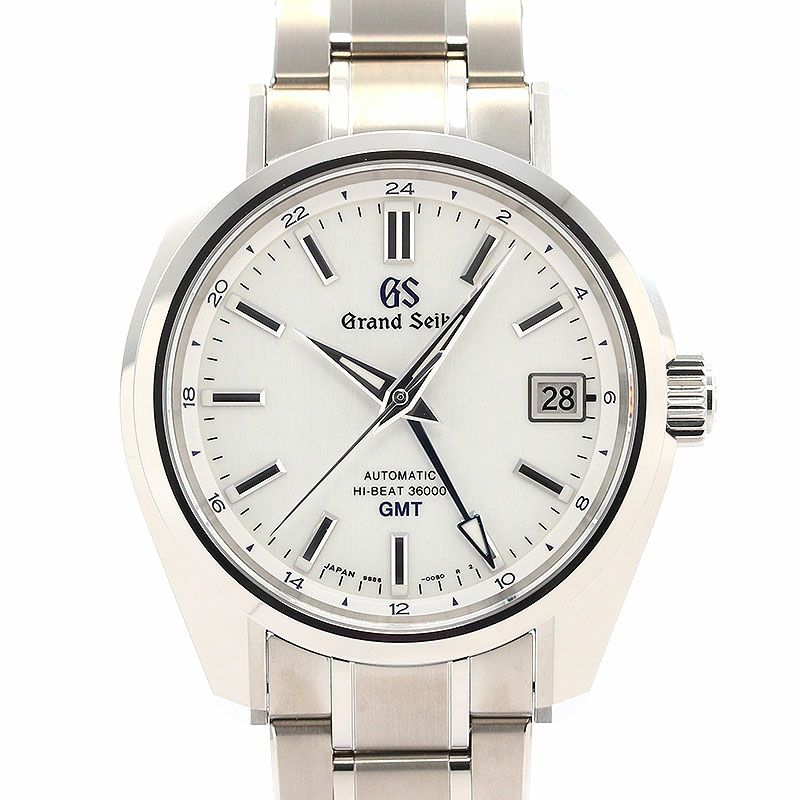 【中古】GRAND SEIKO HERITAGE COLLECTION HI-BEAT 36000 GMT 44GS 55TH ANNIVERSARY LIMITED EDITION グランドセイコー ヘリテージコレクション メカニカルハイビートGMT 44GS 55周年記念限定モデル SBGJ255 (9S86-00R0)