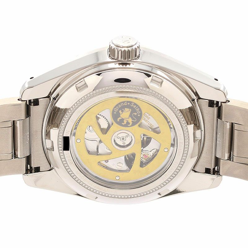【中古】GRAND SEIKO HERITAGE COLLECTION HI-BEAT 36000 GMT 44GS 55TH ANNIVERSARY LIMITED EDITION グランドセイコー ヘリテージコレクション メカニカルハイビートGMT 44GS 55周年記念限定モデル SBGJ255 (9S86-00R0)