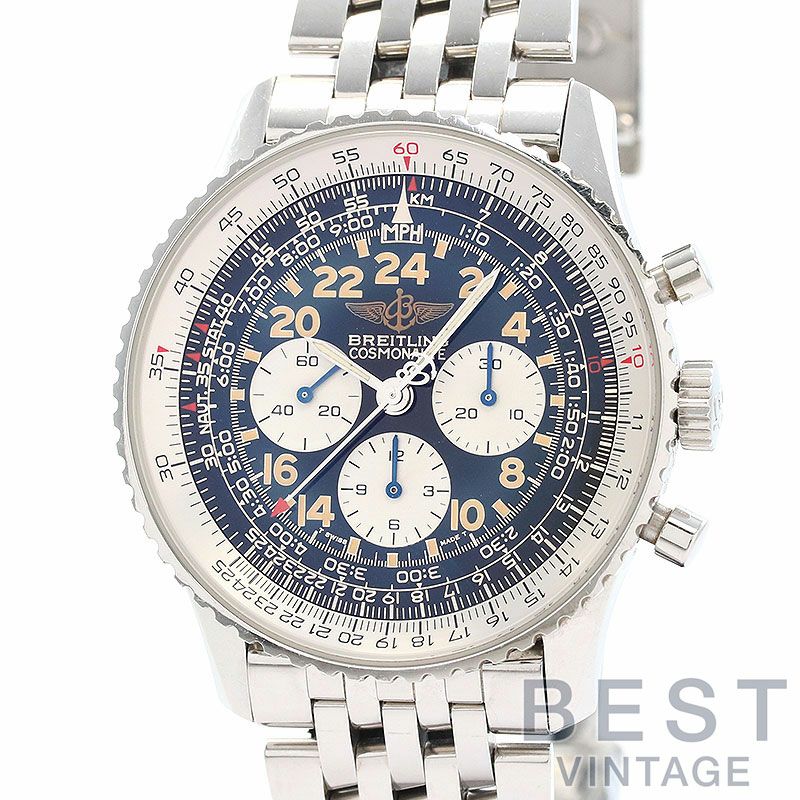 【中古】BREITLING NAVITIMER COSMONAUTE II ブライトリング ナビタイマー コスモノート II A12022 (A122B13NP)