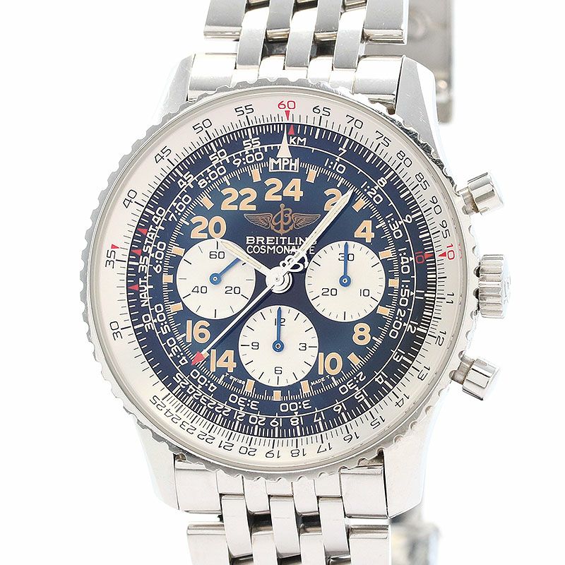 【中古】BREITLING NAVITIMER COSMONAUTE II ブライトリング ナビタイマー コスモノート II A12022 (A122B13NP)