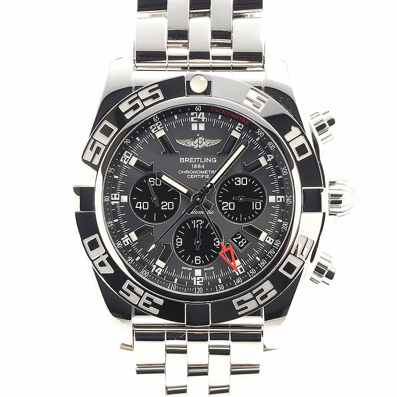 【中古】BREITLING CHRONOMAT GMT ブライトリング クロノマット GMT AB041012/F556/383A