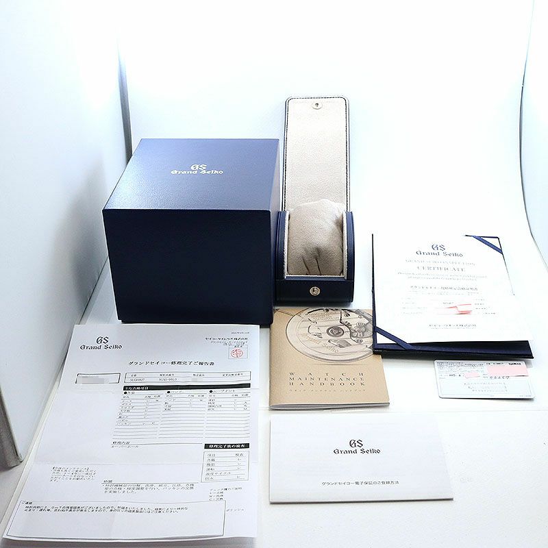 【中古】GRAND SEIKO EVOLUTION 9 COLLECTION MECHANICAL HI-BEAT 36000 MT.IWATE グランドセイコー エボリューション9 コレクション メカニカルハイビート 36000 岩手山 SLGH027 (9SA5-00L0)