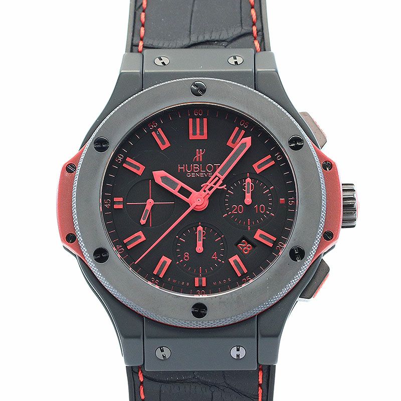 中古】HUBLOT BIG BANG ALL BLACK RED ウブロ ビッグバン オール