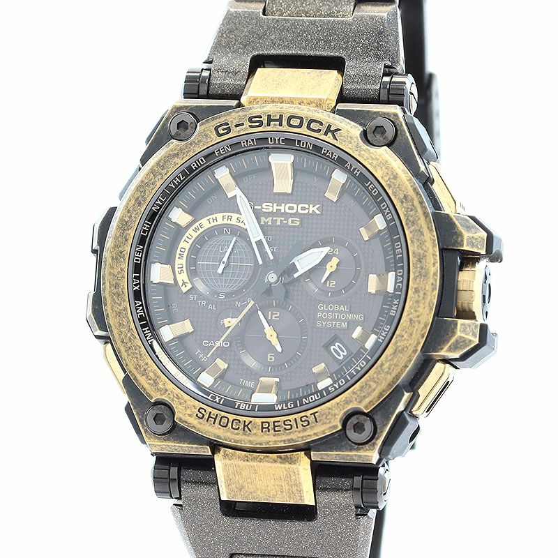 【中古】CASIO G-SHOCK MT-G VINTAGE PROCESSING MODEL カシオ Gショック MT-G  ヴィンテージ加工モデル MTG-G1000BS-1AJR
