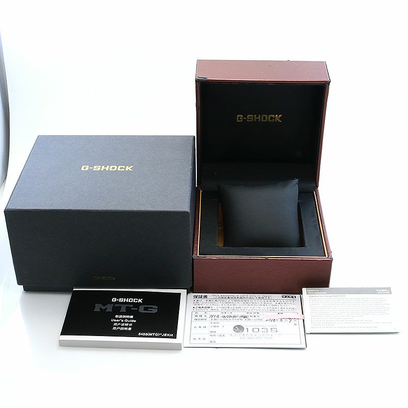 【中古】CASIO G-SHOCK MT-G VINTAGE PROCESSING MODEL カシオ Gショック MT-G  ヴィンテージ加工モデル MTG-G1000BS-1AJR