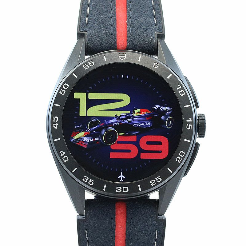 【中古】TAG HEUER CONNECTED CALIBRE E4 × ORACLE RED BULL RACING EDITION タグ・ホイヤー コネクテッド キャリバーE4 オラクル レッドブルレーシング SBR8A80.EB0365