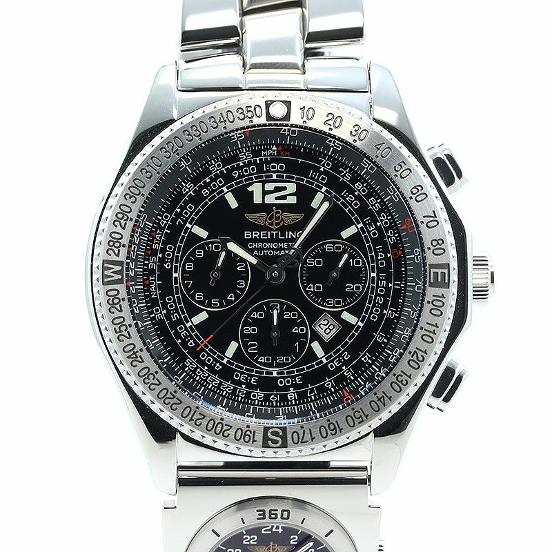 【中古】BREITLING B-2 FIGHTER BRACELET WITH UTC MODULE ブライトリング B-2 UTCモジュール付きファイターブレス仕様 A42362 (A426B15UTC) / A70174 (A707B56FA)