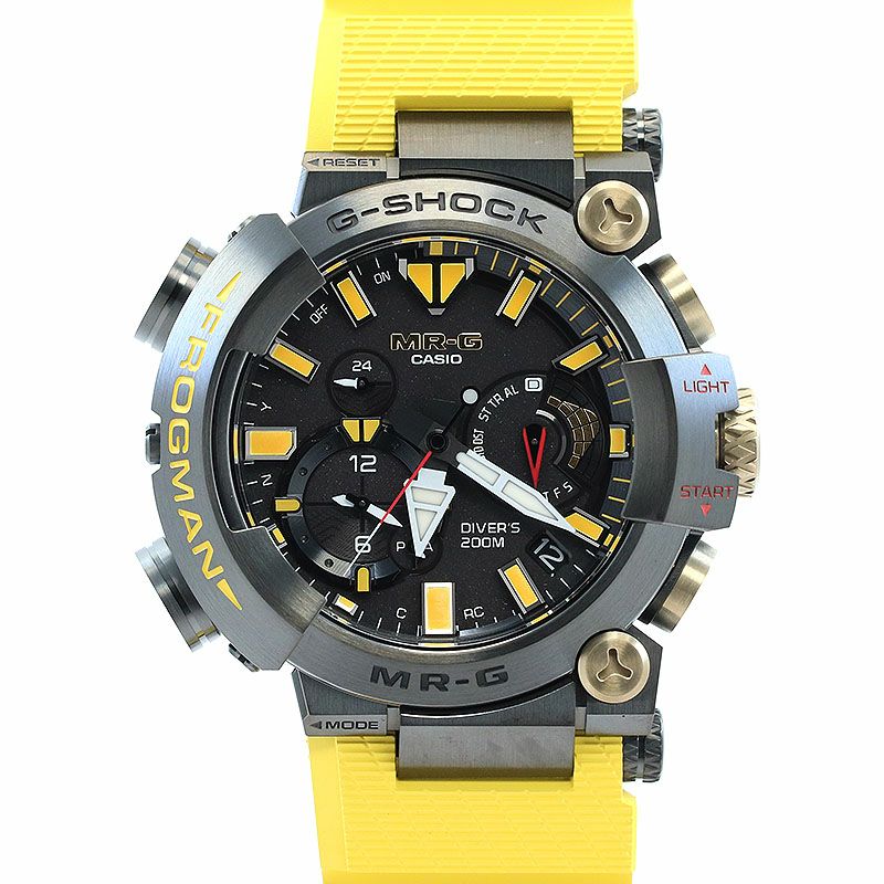【中古】CASIO G-SHOCH MR-G FROGMAN DOUBLE ANNIVERSARY LIMITED EDITION カシオ Gショック MR-G フロッグマン ダブルアニバーサリー 限定モデル MRG-BF1000E-1A9JR