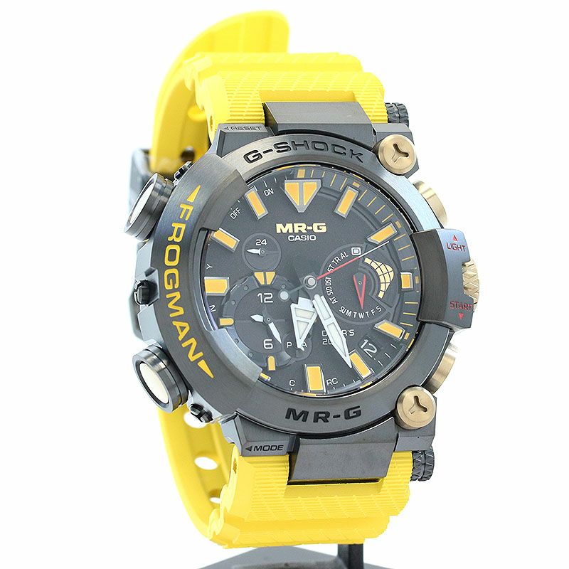 【中古】CASIO G-SHOCH MR-G FROGMAN DOUBLE ANNIVERSARY LIMITED EDITION カシオ Gショック MR-G フロッグマン ダブルアニバーサリー 限定モデル MRG-BF1000E-1A9JR