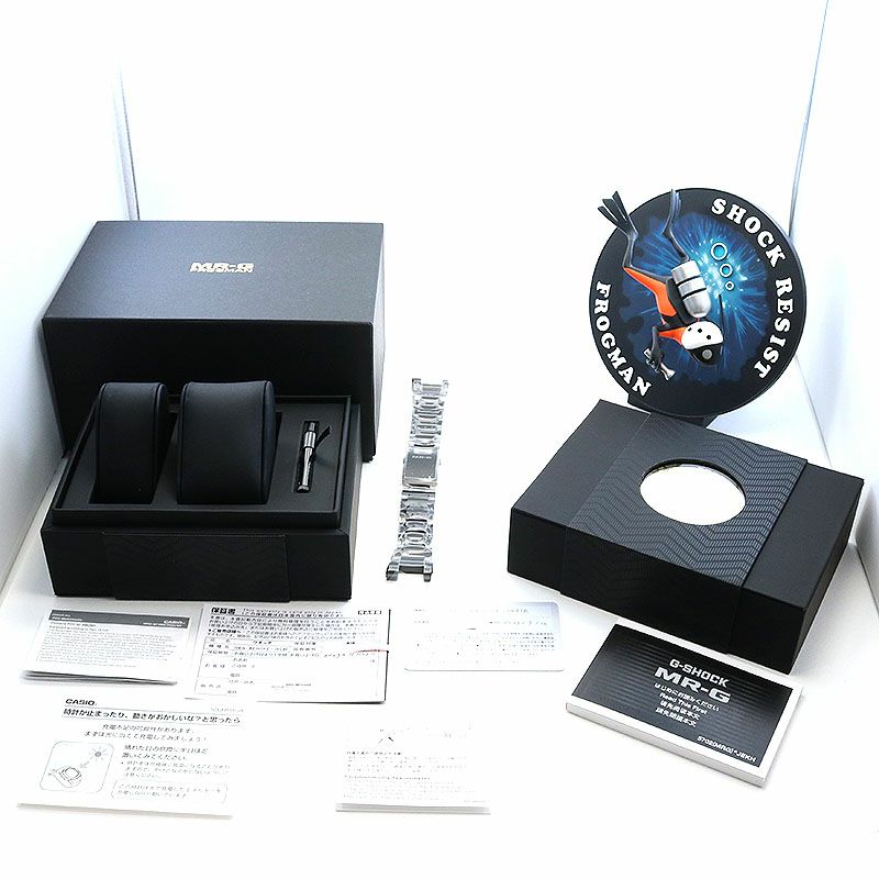 中古】CASIO G-SHOCH MR-G FROGMAN DOUBLE ANNIVERSARY LIMITED