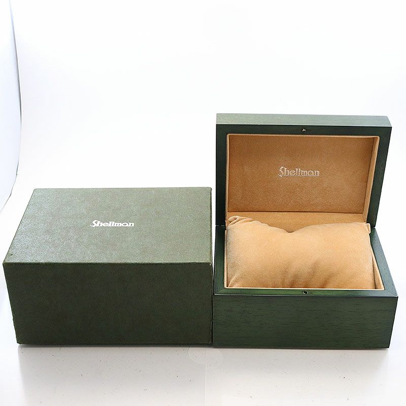 【中古】SHELLMAN WORLD TIME MINUTE REPEATER CLOISONNE DIAL シェルマン ワールドタイム ミニッツリピーター クロワゾネダイヤル 6880-T003699TA