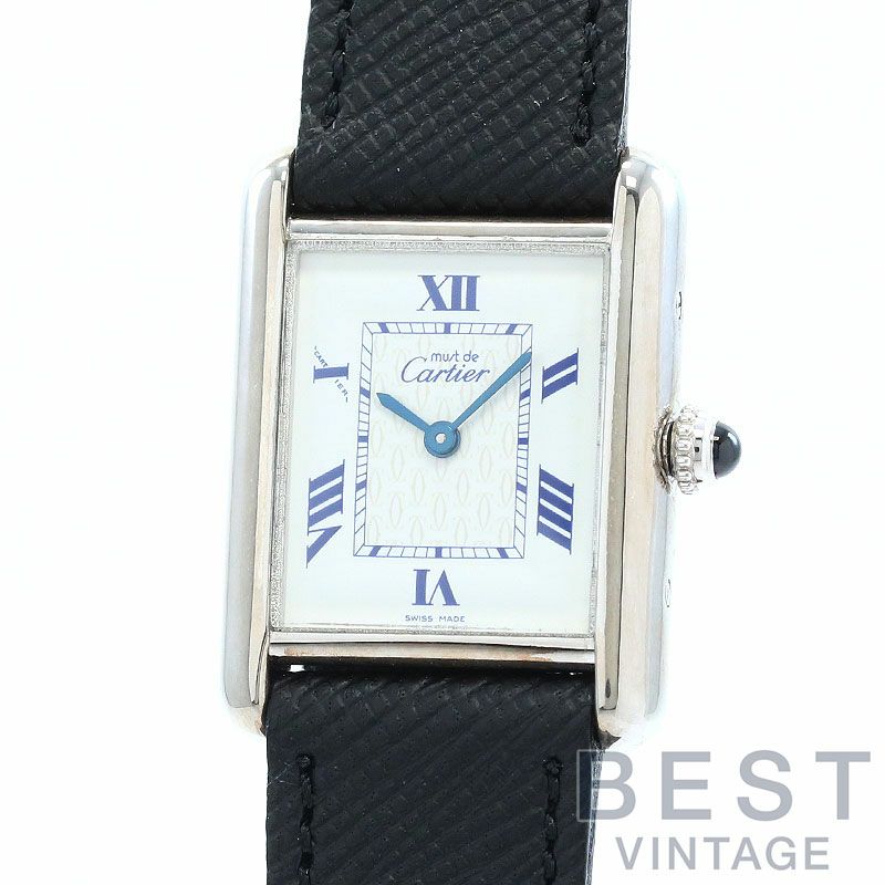 【中古】CARTIER MUST TANK SMALL MODEL カルティエ マストタンク SM W1014054