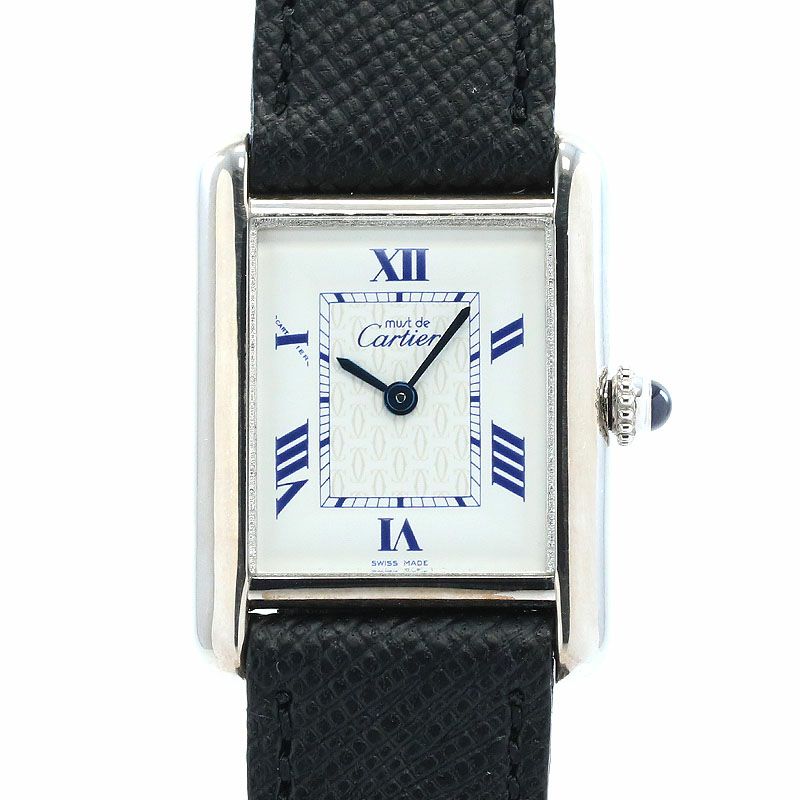 【中古】CARTIER MUST TANK SMALL MODEL カルティエ マストタンク SM W1014054
