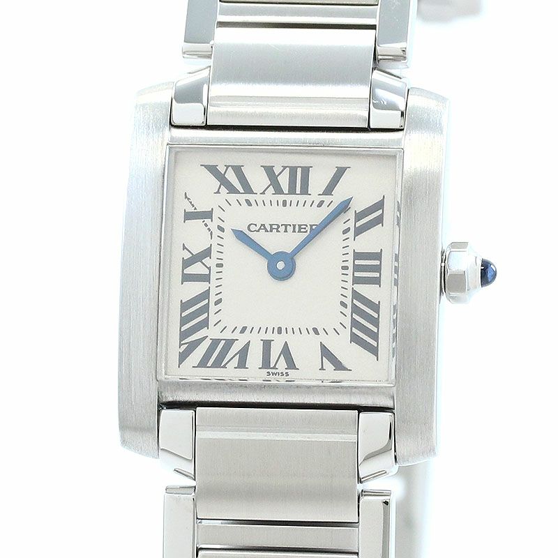 【中古】CARTIER TANK FRANCAISE SMALL MODEL カルティエ タンク フランセーズ SM W51008Q3
