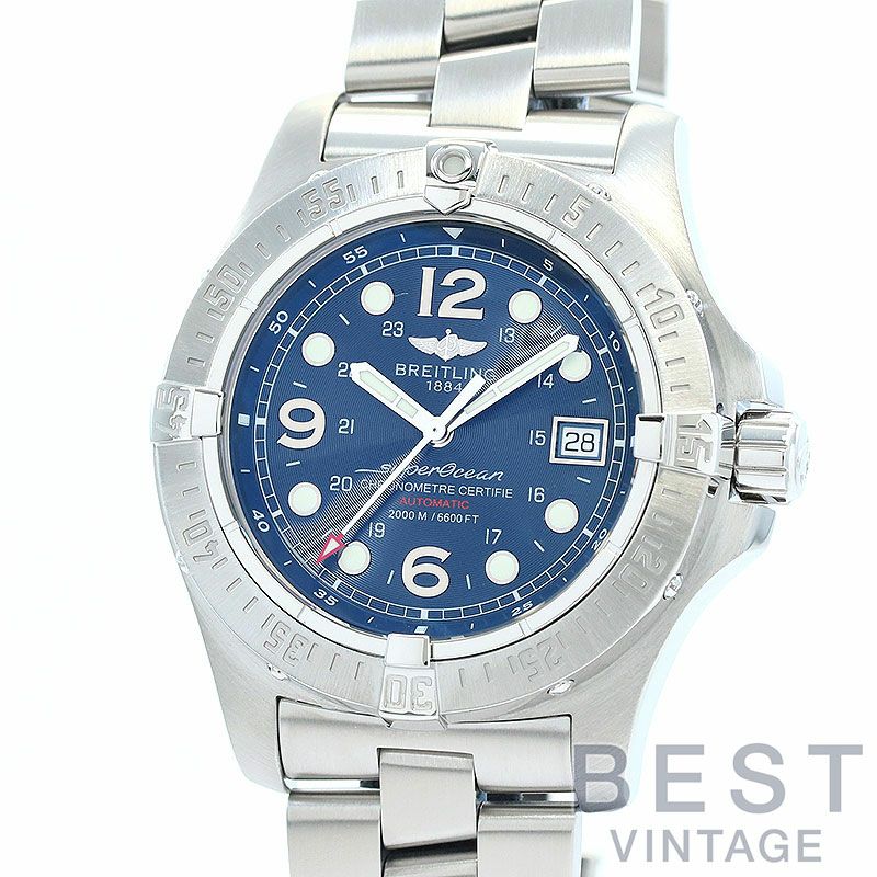 【中古】BREITLING SUPEROCEAN STEELFISH X-PLUS ブライトリング スーパーオーシャン スティールフィッシュ X-PLUS A1739010/C666/134A (A179C66PRS)