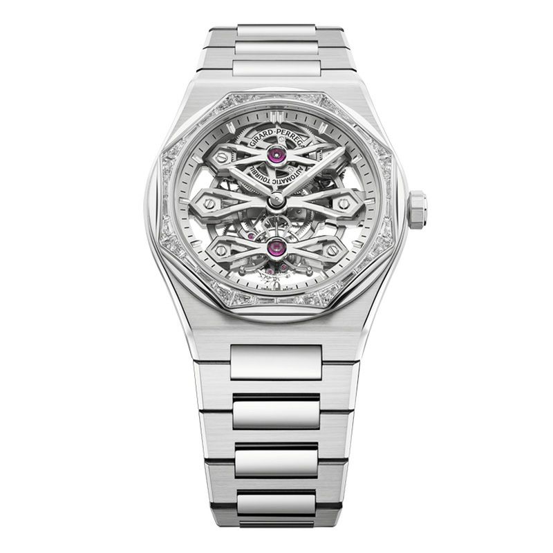 GIRARD-PERREGAUX LAUREATO THREE GOLD BRIDGE ジラール・ペルゴ ロレアート スリー・ゴールド ブリッジ 99112-58S3451-1CM