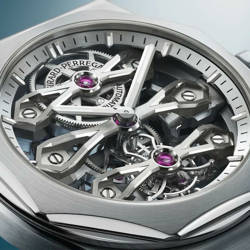 GIRARD-PERREGAUX LAUREATO THREE GOLD BRIDGE ジラール・ペルゴ ロレアート スリー・ゴールド ブリッジ 99112-58-3576-1CM