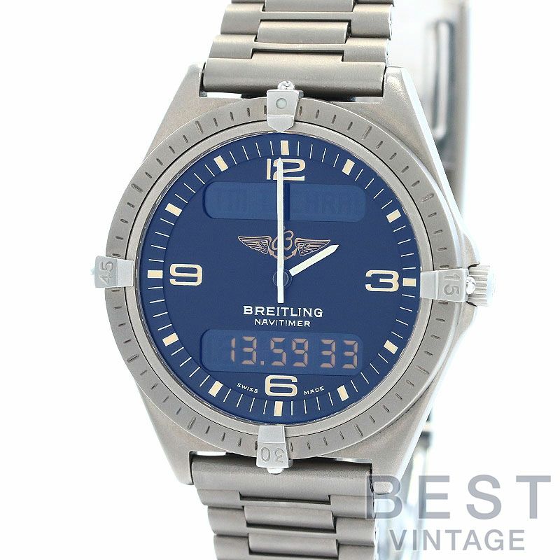 【中古】BREITLING AEROSPACE ブライトリング エアロスペース E56059 (80360)