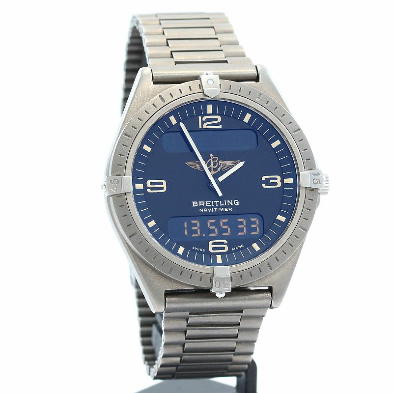 【中古】BREITLING AEROSPACE ブライトリング エアロスペース E56059 (80360)