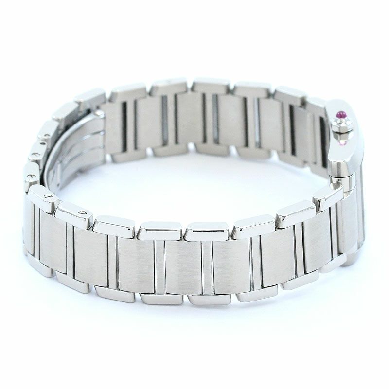 【中古】CARTIER TANK FRANCAISE SMALL MODEL 2006 CHRISTMAS LIMITED カルティエ タンク フランセーズ SM 2006年 クリスマス限定モデル W51031Q3