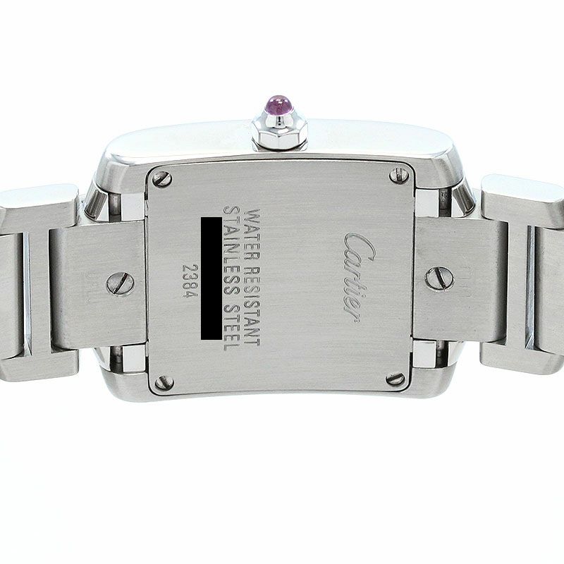 【中古】CARTIER TANK FRANCAISE SMALL MODEL 2006 CHRISTMAS LIMITED カルティエ タンク フランセーズ SM 2006年 クリスマス限定モデル W51031Q3