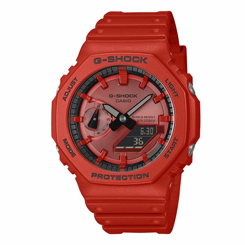 G-SHOCK ANALOG DIGITAL 2100 Series ジーショック アナログ デジタル GA-2100RRB-4AJF