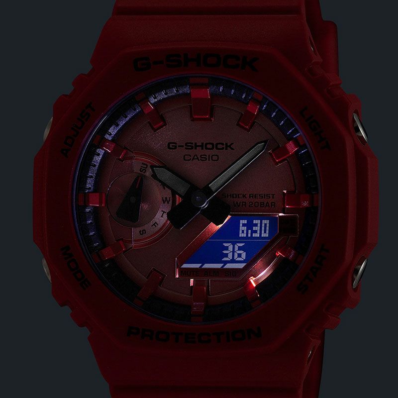 G-SHOCK ANALOG DIGITAL 2100 Series ジーショック アナログ デジタル GA-2100RRB-4AJF