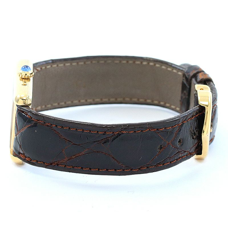 【中古】CARTIER MUST TANK SMALL MODEL VERMEIL カルティエ マスト タンク SM ヴェルメイユ W1003153