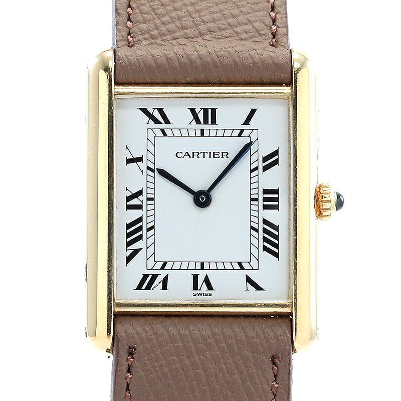 【中古】CARTIER TANK LOUIS CARTIER LARGE MODEL カルティエ タンク ルイ カルティエ LM 83717753 (881052)