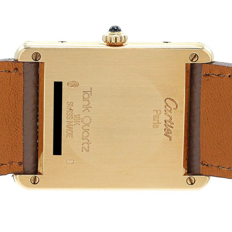 【中古】CARTIER TANK LOUIS CARTIER LARGE MODEL カルティエ タンク ルイ カルティエ LM 83717753 (881052)