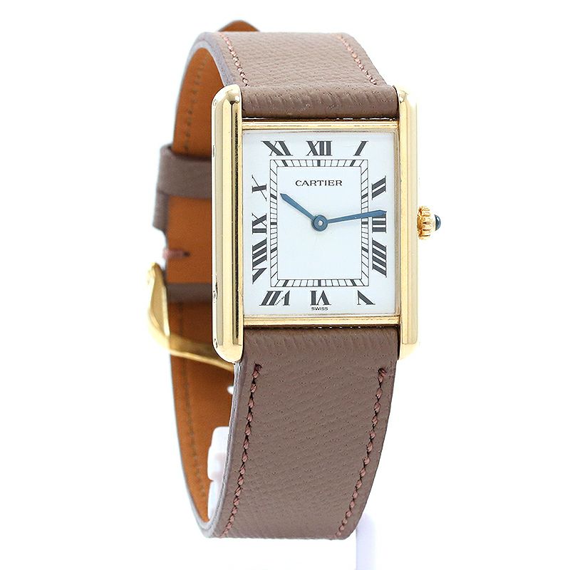 【中古】CARTIER TANK LOUIS CARTIER LARGE MODEL カルティエ タンク ルイ カルティエ LM 83717753 (881052)
