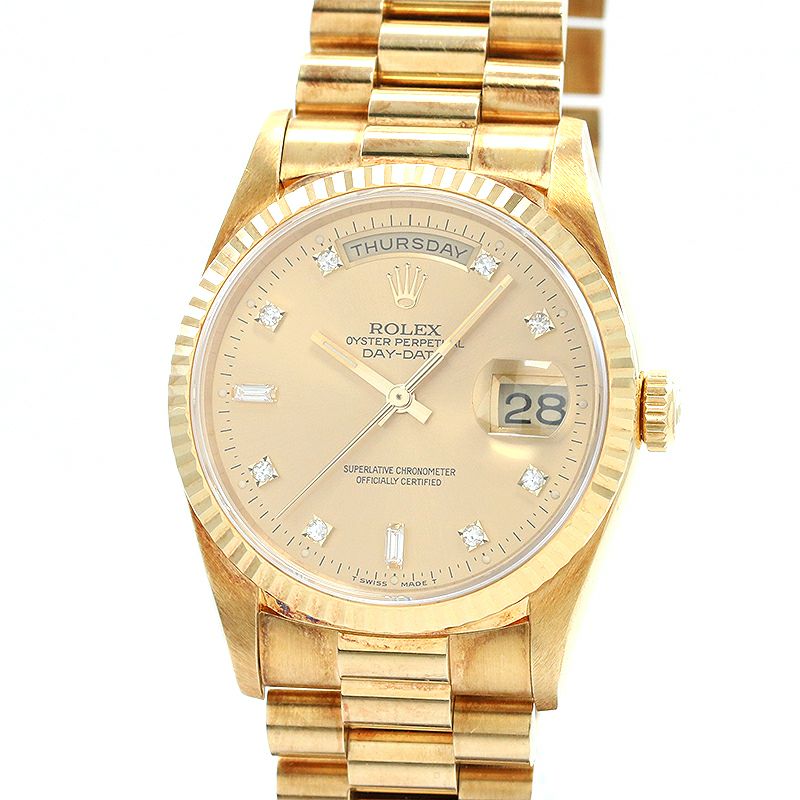 中古】ROLEX OYSTER PERPETUAL DAY-DATE 36 ロレックス オイスター